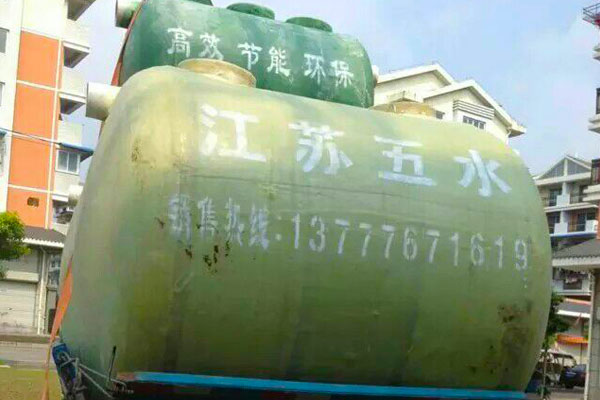 溫州永嘉上塘小區新市場(chǎng)污水處理工程